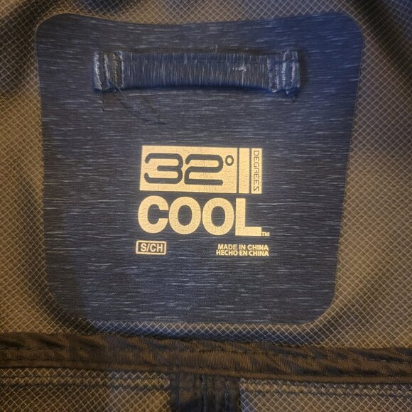 32 Degrees COOL Cinched Waist, Lightweight Navy Jacket - Size S - Picture 8 of 9